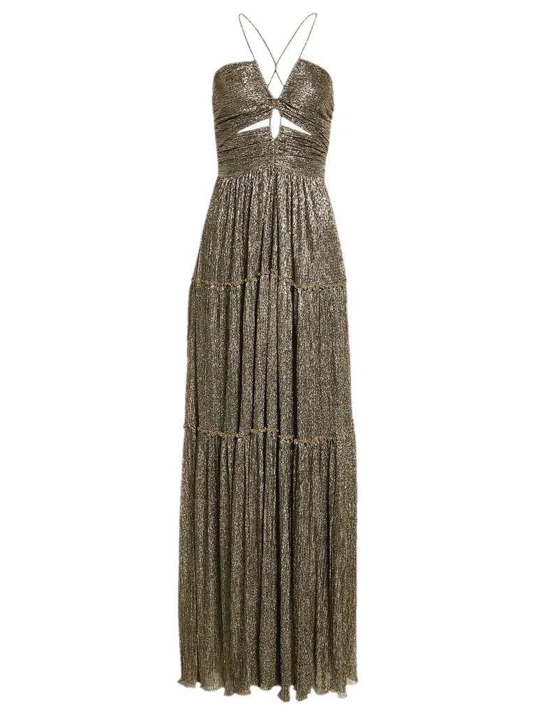 A.L.C. Kai Tiered V-Neck Dress Size 10 New With Tags